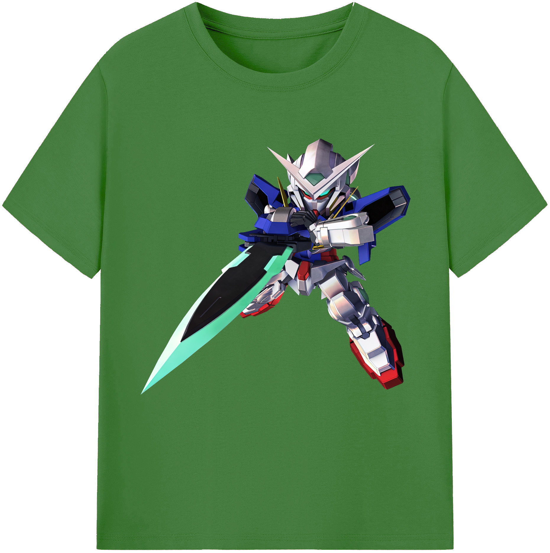 （画像用） 機動戦士ガンダム Mobile Suit Gundam レディースカジュアルプリントTシャツ（綿100％）
